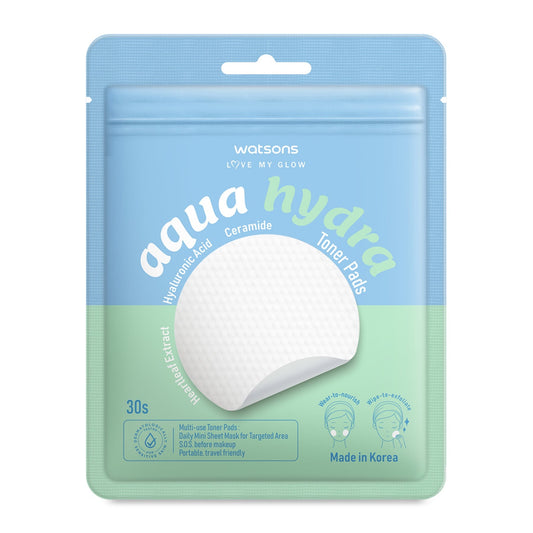 Watsons Aqua Hydra Toner Pads 30s