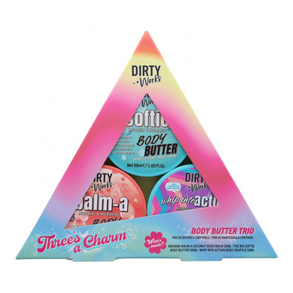 Dirty Works Body Butter Trio