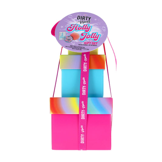 Dirty Works Holly Jolly Gift Set