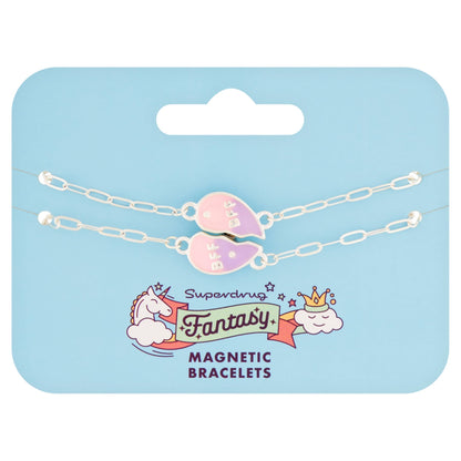 Superdrug Fantasy Bff Magnet Heart Bracelet X2