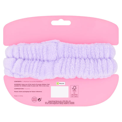 Superdrug Fantasy Scrunchie Headband ;rainbow