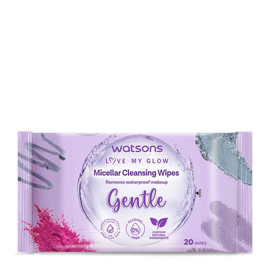 Watsons Micellar Cleansing Wipes Gentle (Sea)