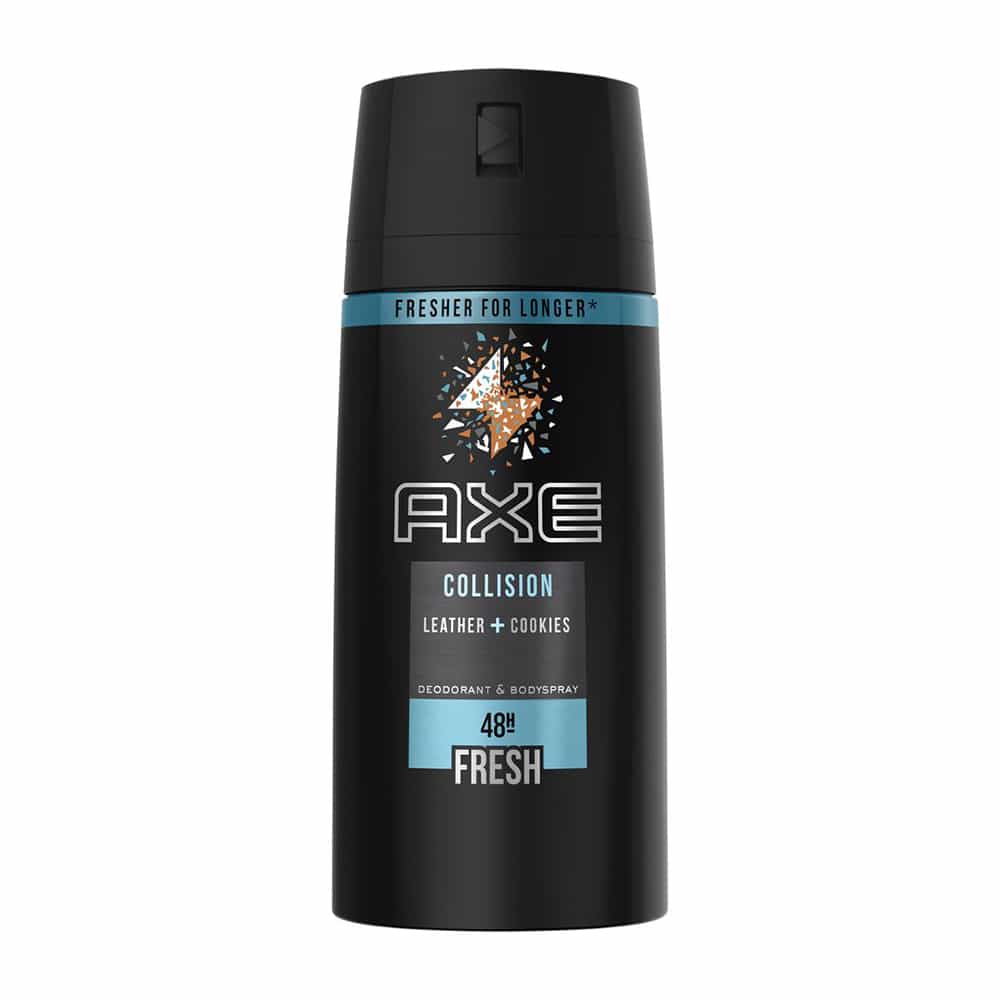 Body Spray Deodorant Collision Leather + Cookies 150ml 150ml