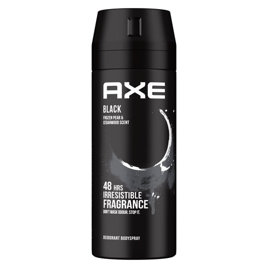 Body Spray Deodorant Black 150ml 150ml