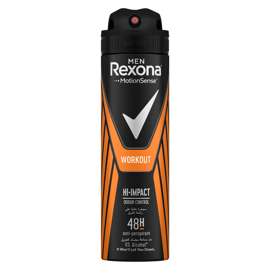 Men Anti-Perspirant Deodorant Spray Workout 150ml 150ml
