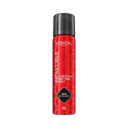 L'Oreal Paris Infaillible 3 Second Setting Spray 75 ml