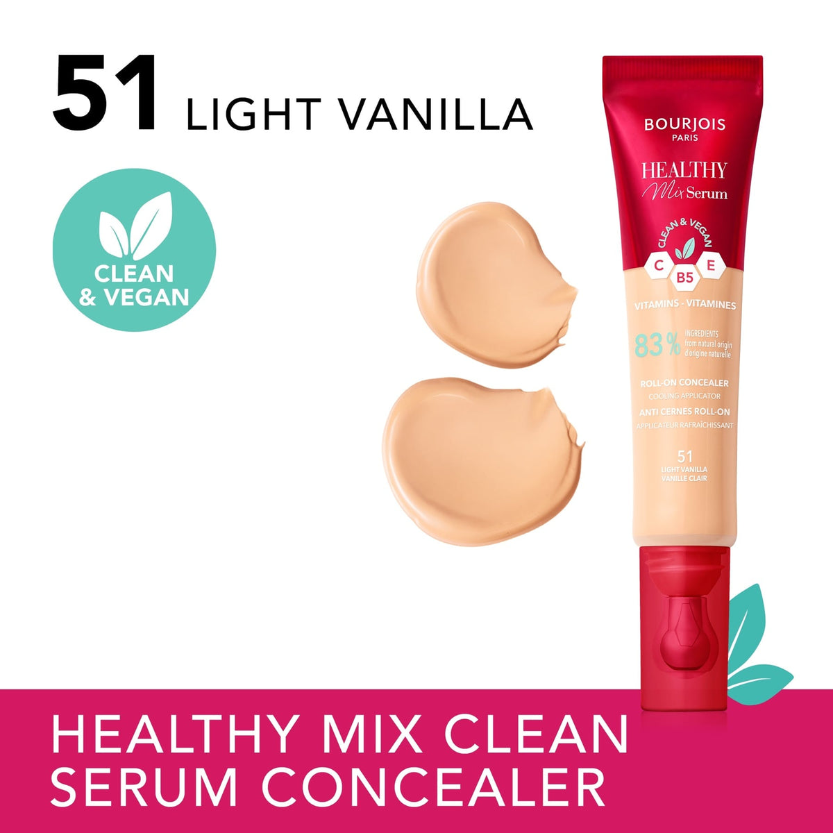 Bourjois Healthy Mix 2-in-1 Serum Concealer 13ml