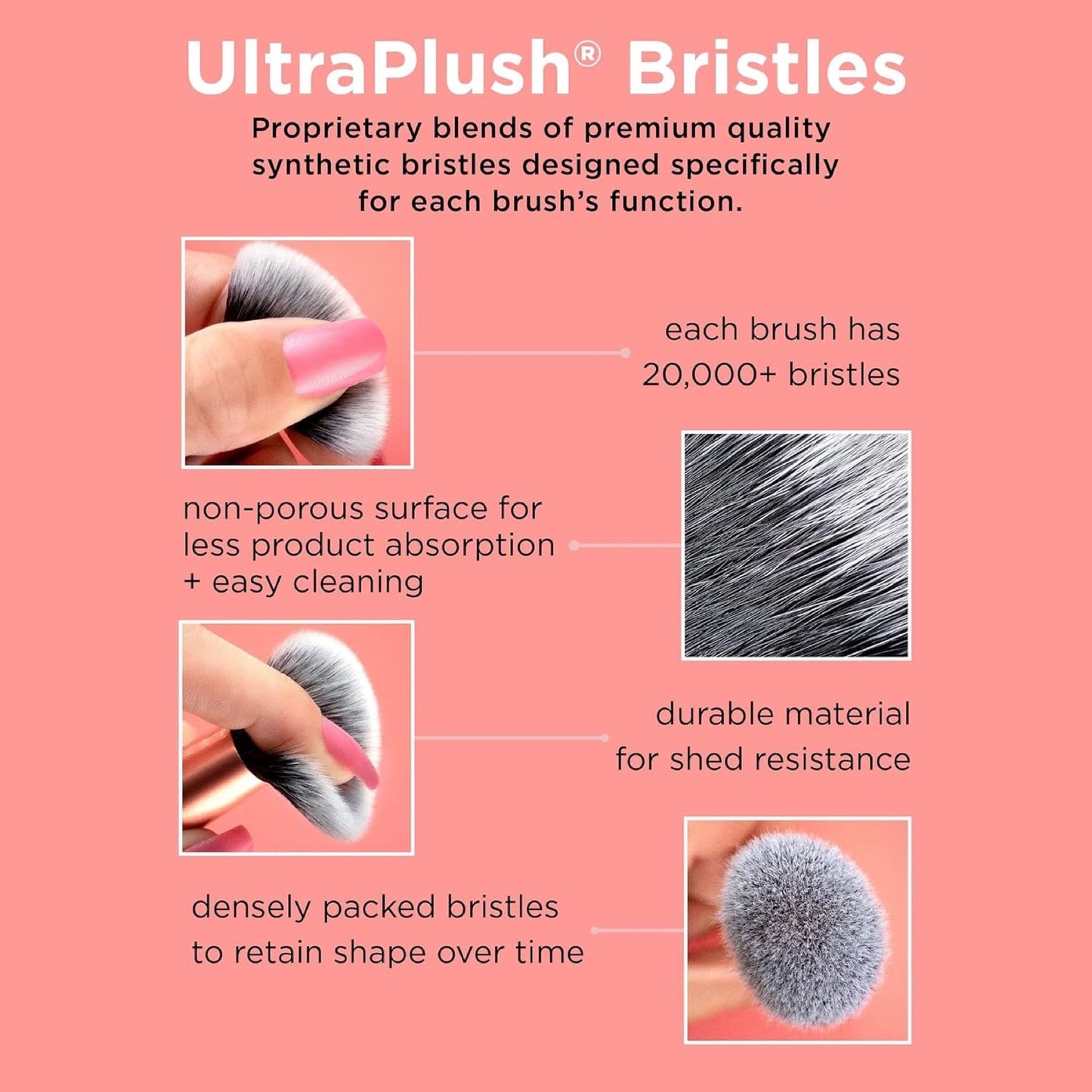 Real Techniques Ultra Plush Blush Makeup Brush