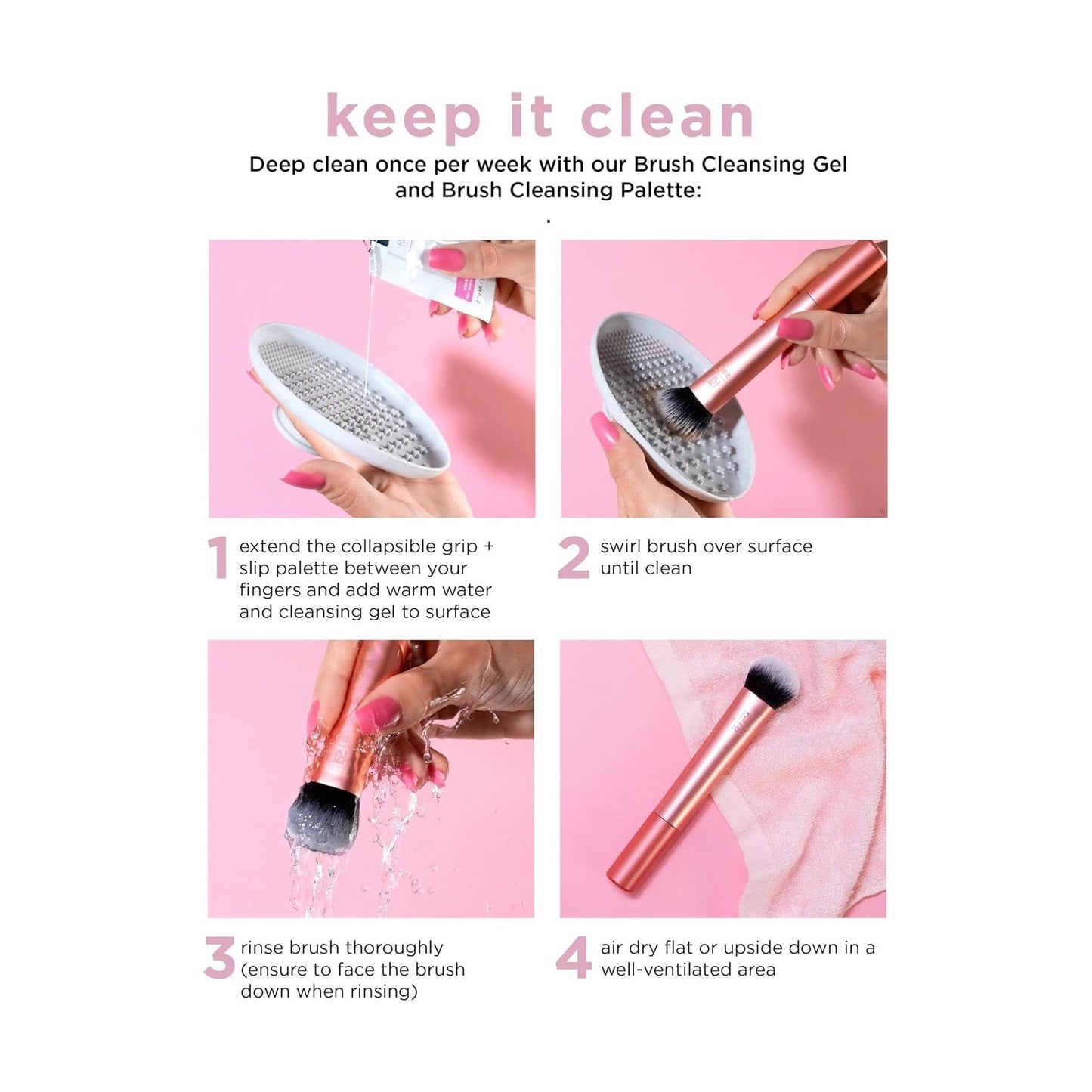 Real Techniques Ultra Plush Blush Makeup Brush
