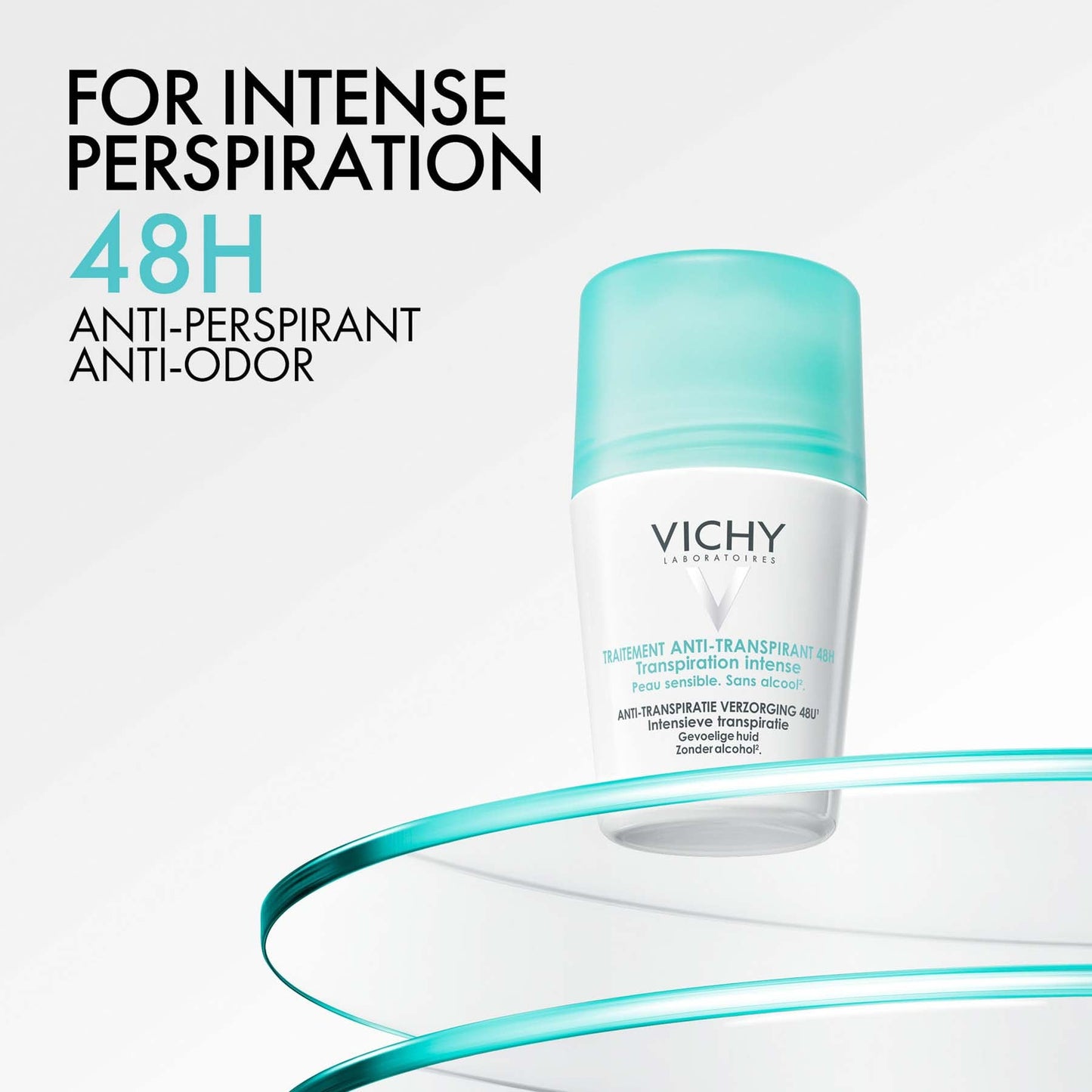 Vichy Deo Traitement Anti-transpirant 48h Roll-on 50ml