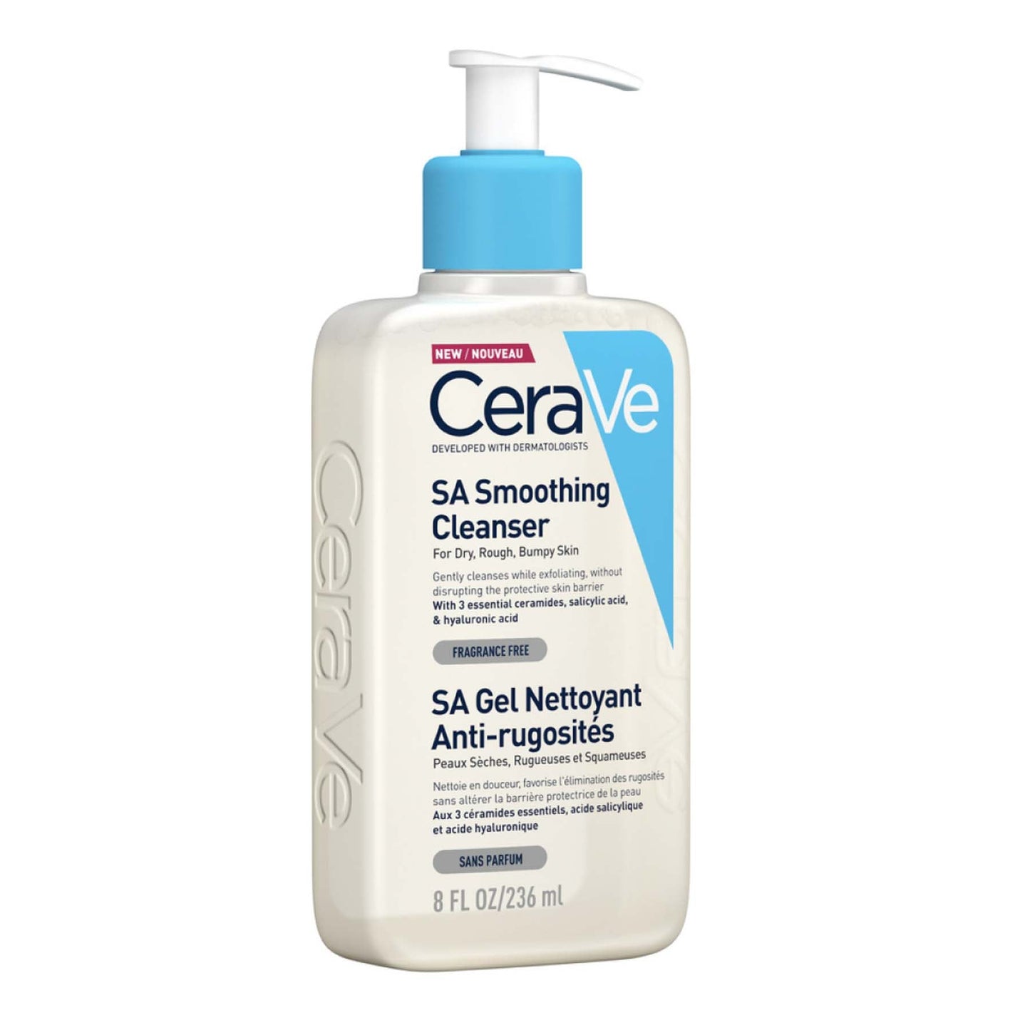 CeraVe SA Smoothing Cleanser for Normal, Dry and Rough Skin 236ml