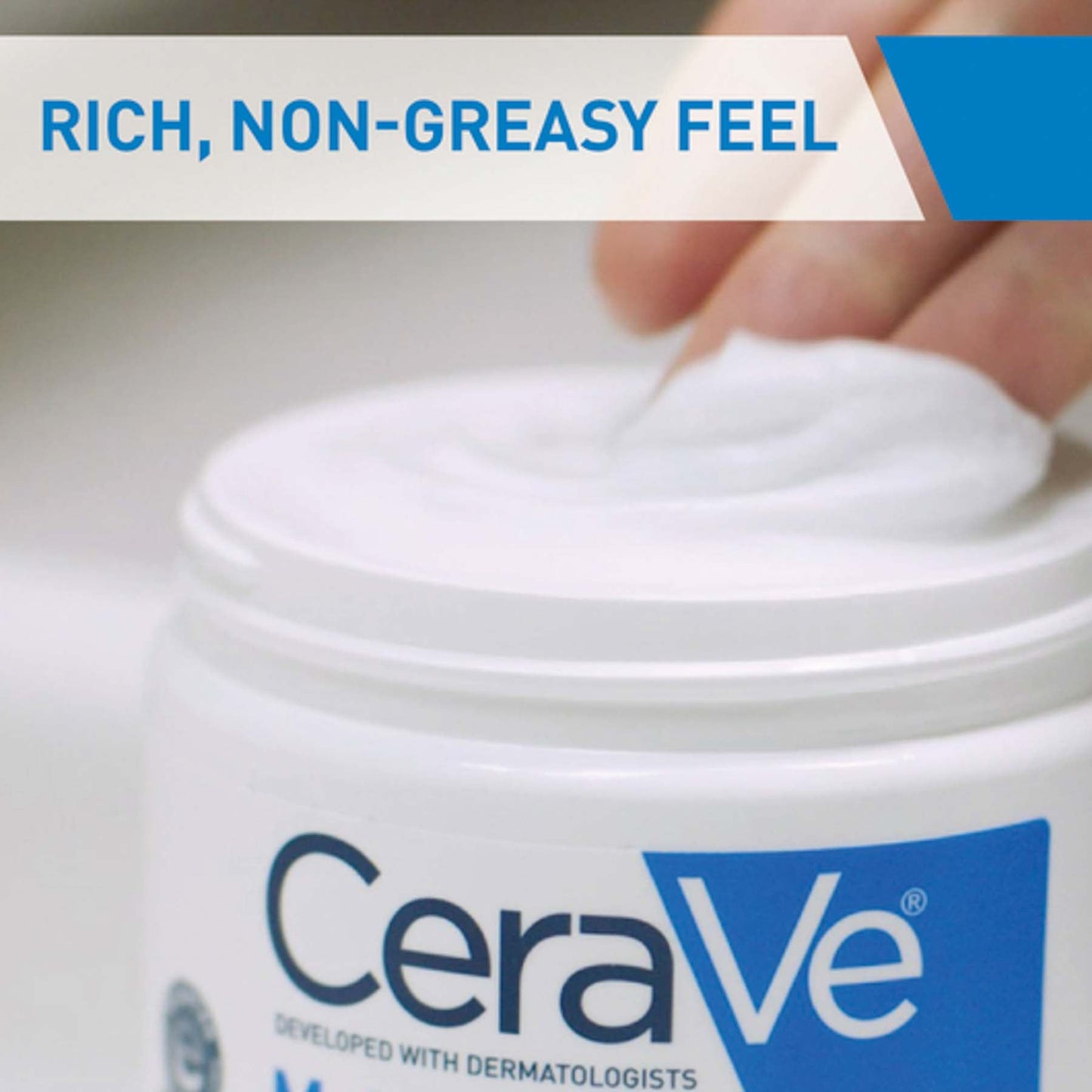 CeraVe Moisturising Cream for Dry Skin with Hyaluronic Acid 454g