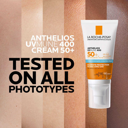 كريم الترطيب لاروش بوزيه أنثيليوس يو في ميون 400 بعامل حماية SPF50+ وخالٍ من العطور 50 مل