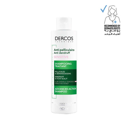 Vichy Dercos Anti-dandruff Sensitive Treatment Shampoo 200ml