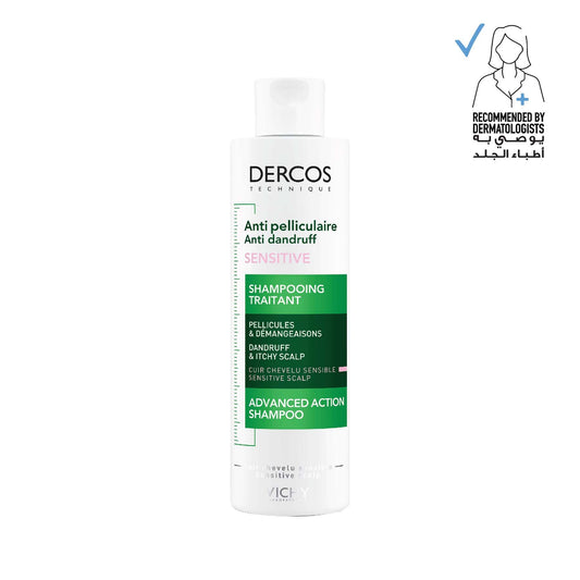 Vichy Dercos Anti-dandruff Sensitive Treatment Shampoo 200ml