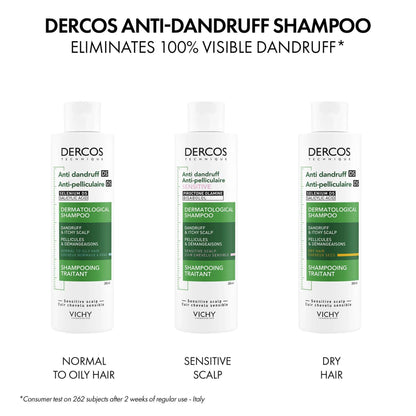 Vichy Dercos Anti-dandruff Sensitive Treatment Shampoo 200ml