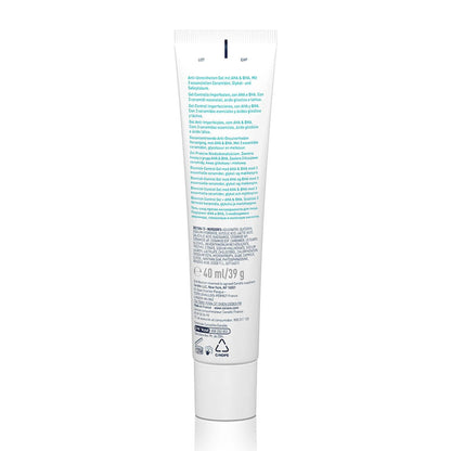 CeraVe Blemish Control Gel Facial Moisturiser for Acne & Blemishes with Glycolic Acid & Lactic Acid AHA/BHA 40ml