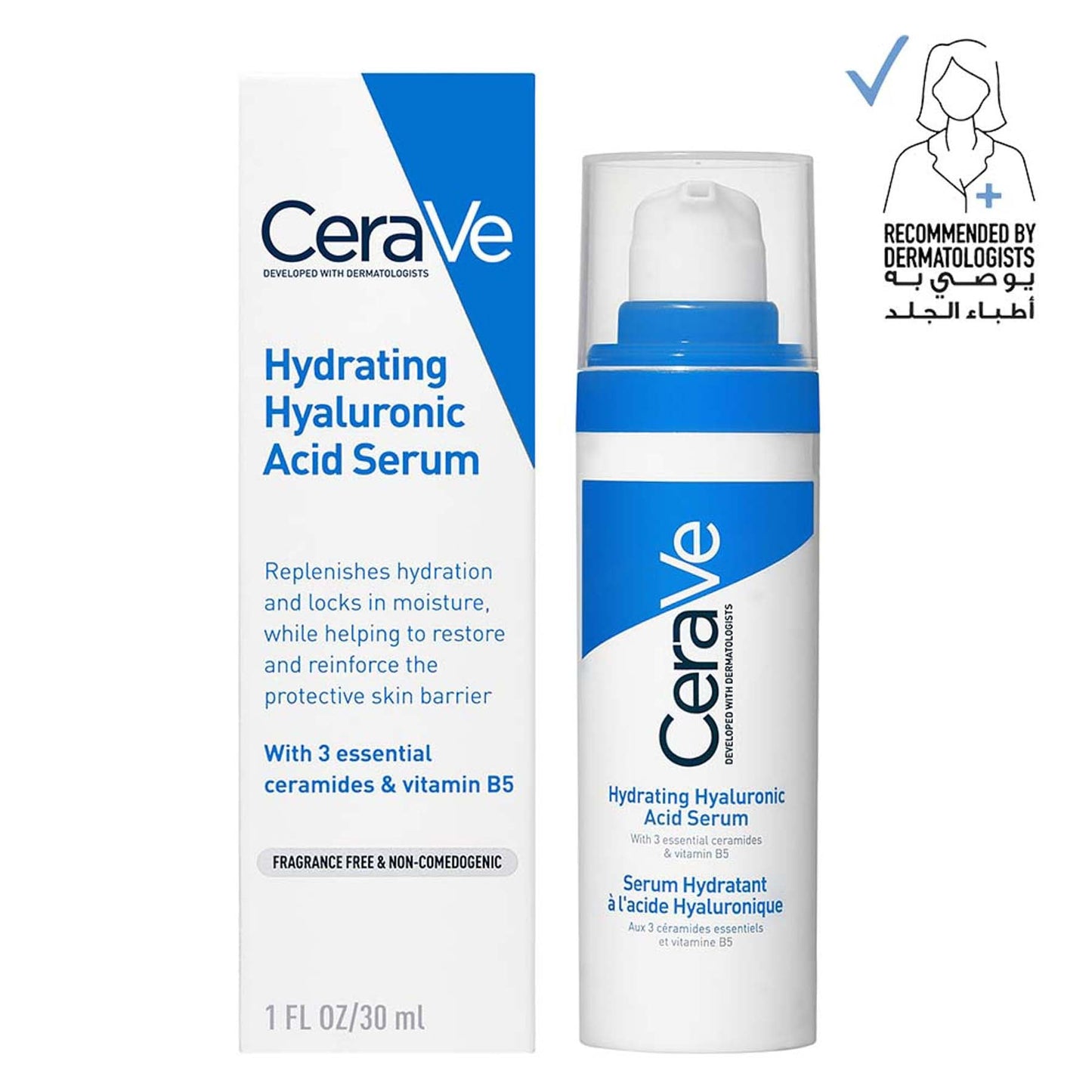 CeraVe Hydrating Hyaluronic Acid Serum for Dry Skin 30ml