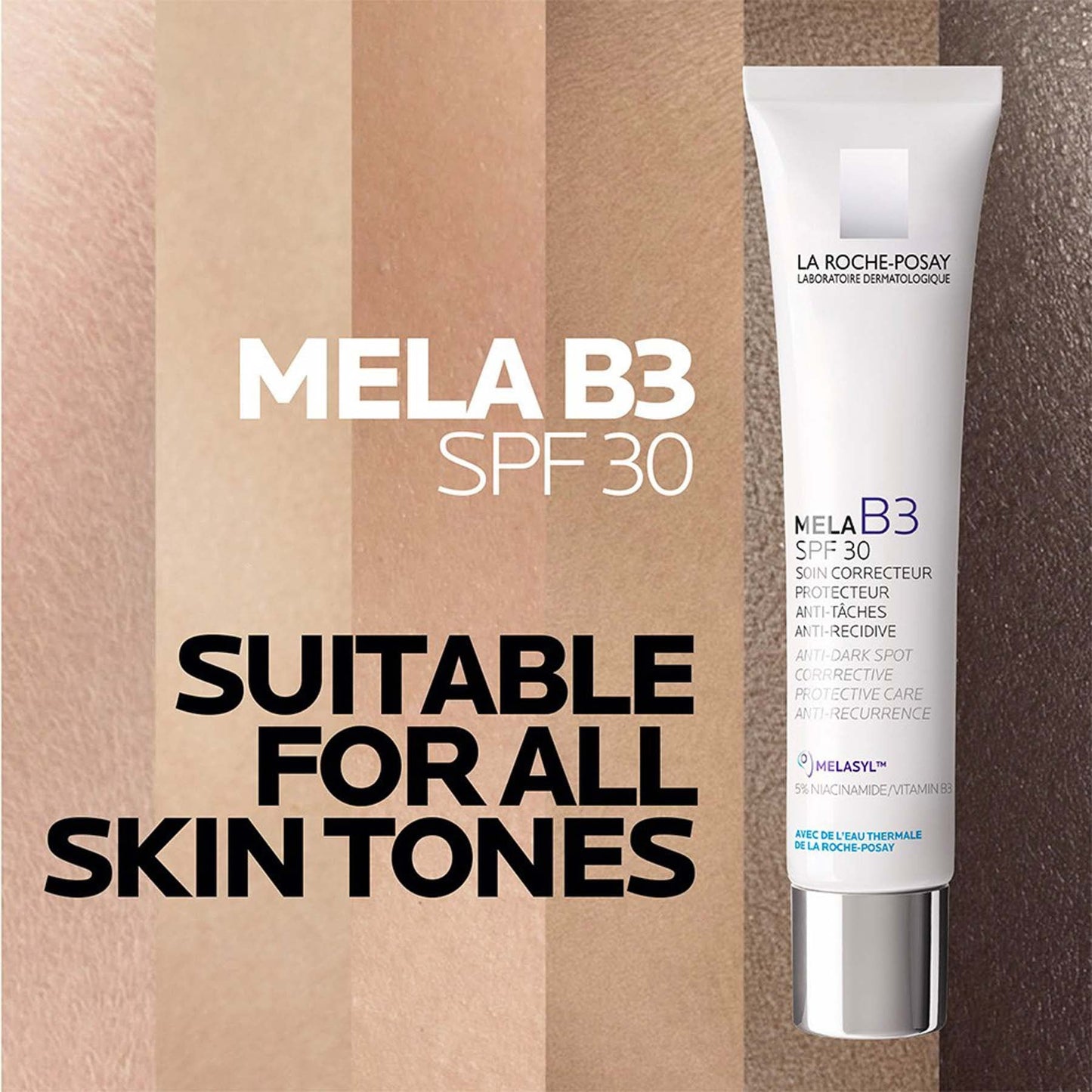 La Roche-posay Mela B3 Anti-dark Spots Concentrate Cream Spf30 With Niacinamide for All Skin Types 40ml