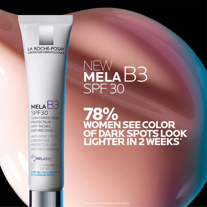 La Roche-posay Mela B3 Anti-dark Spots Concentrate Cream Spf30 With Niacinamide for All Skin Types 40ml