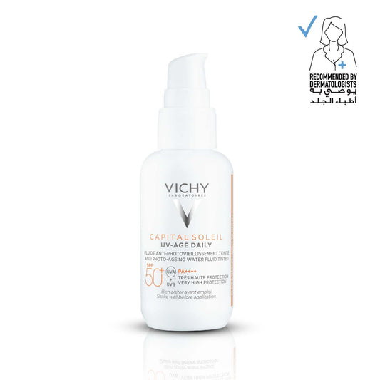 Vichy Capital Soleil Uv-âge Daily Fluide Tinted Sfp50+ 40 Ml