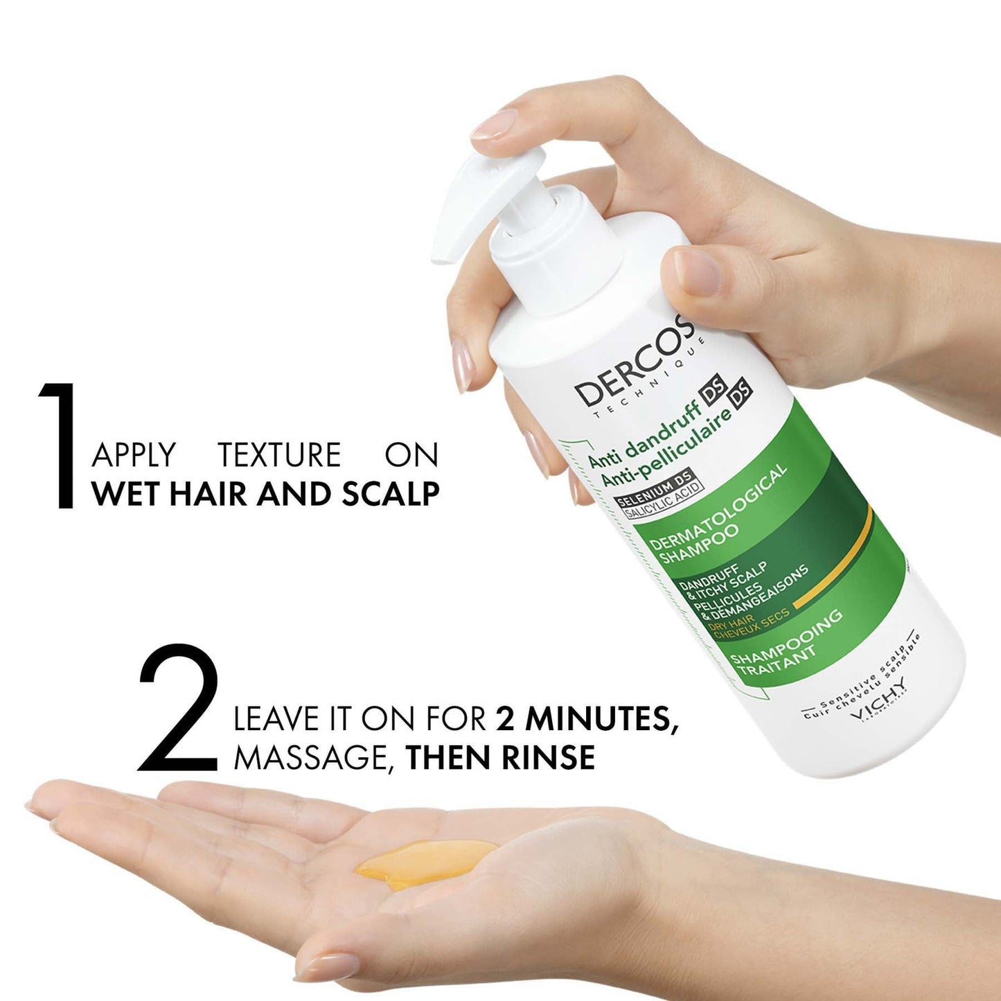 Vichy Dercos Anti Dandruff Shampoo for Dry Hair