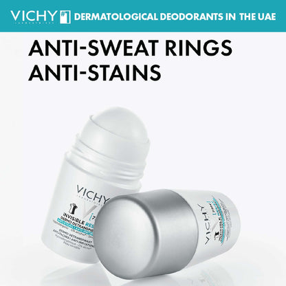 Vichy Invisible Resist 72h Roll-on Deodorant 50 Ml