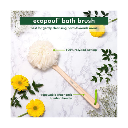 EcoTools EcoPouf Bath Brush 1pc