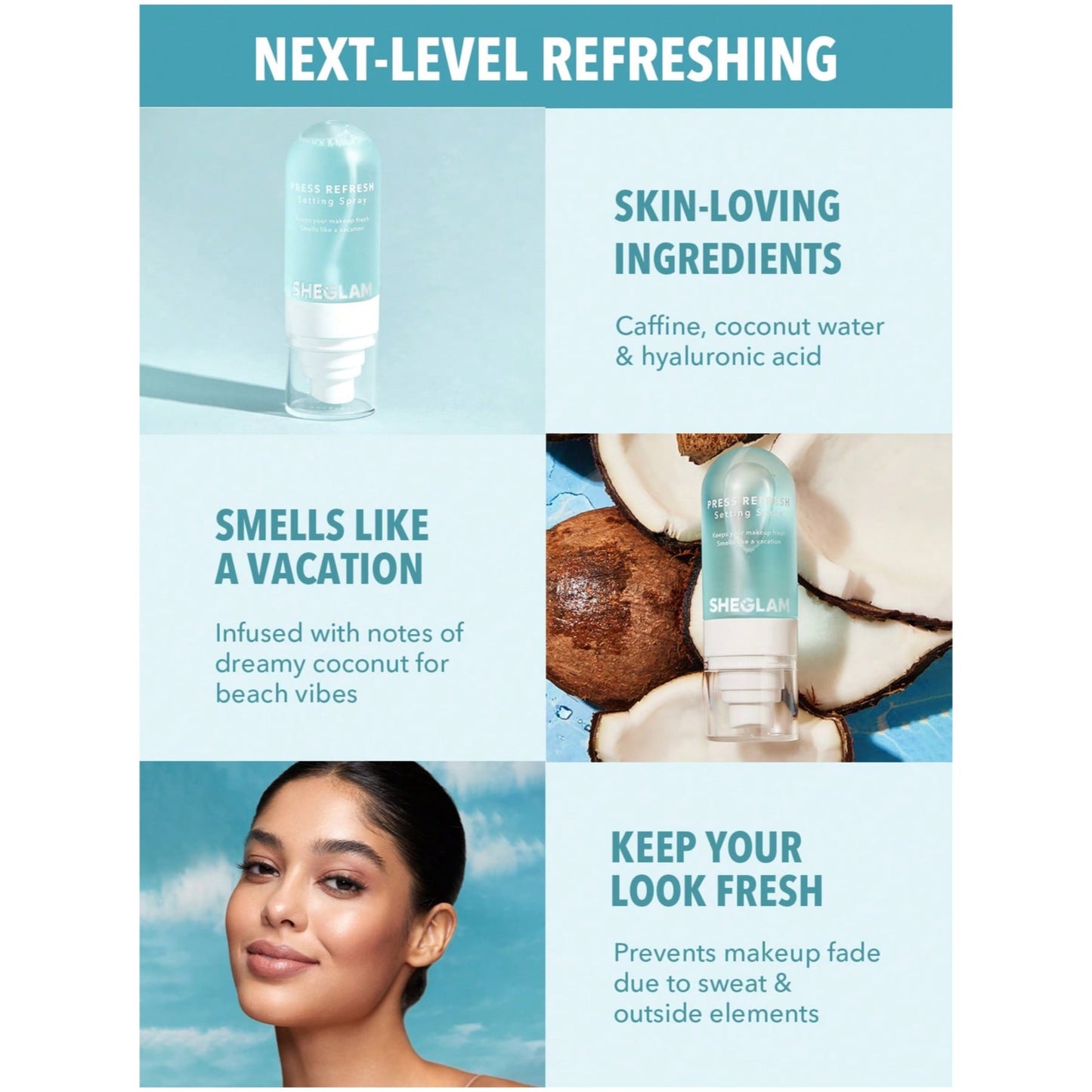 Sheglam Press Refresh Setting Spray