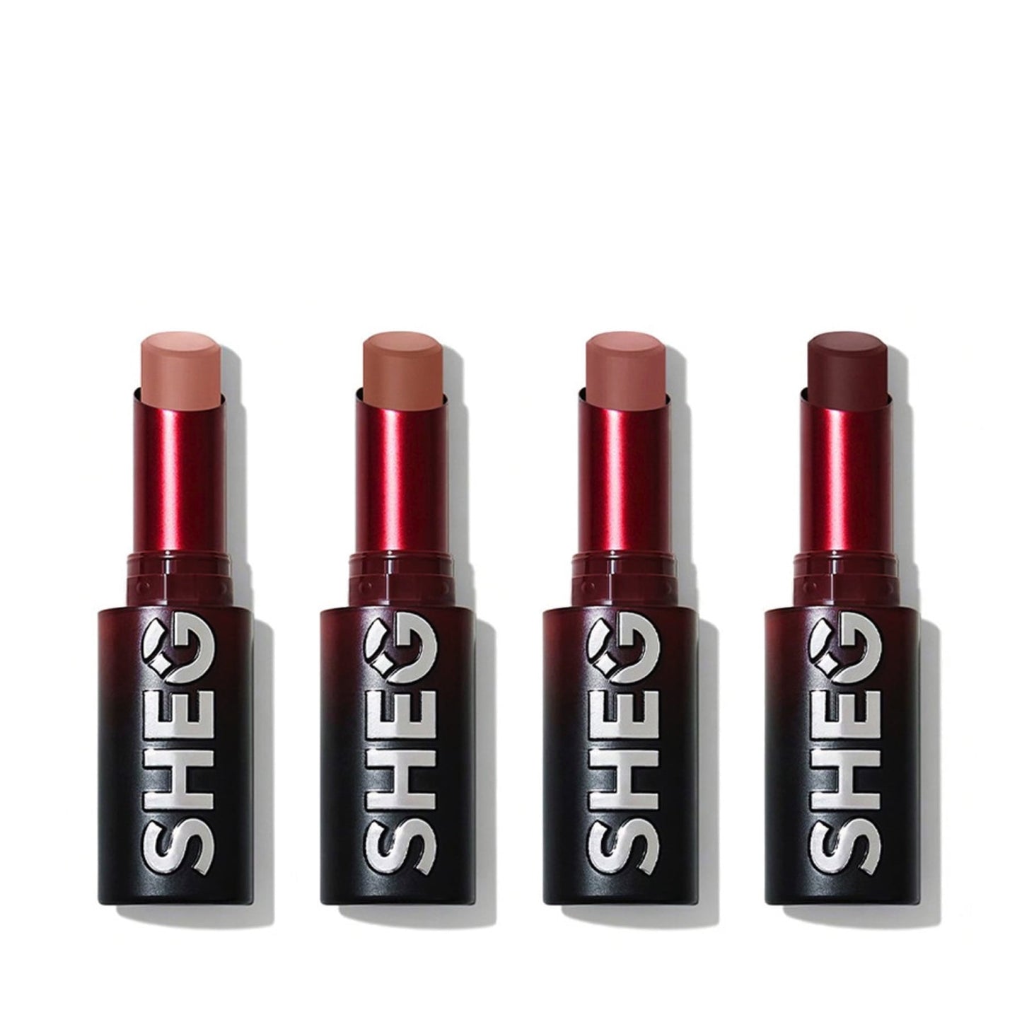 Sheglam Ember Rose Boom Matte Lipstick Set 4pcs