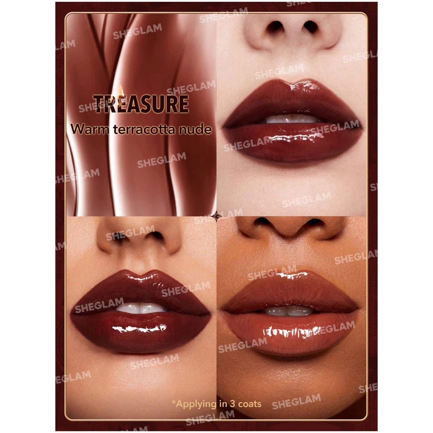 Sheglam Ember Rose Immortal Love Lip Gloss