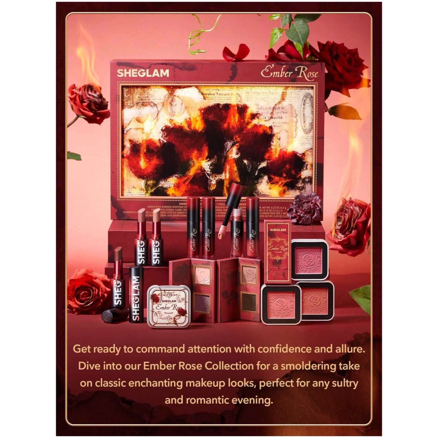 Sheglam Ember Rose Immortal Love Lip Gloss