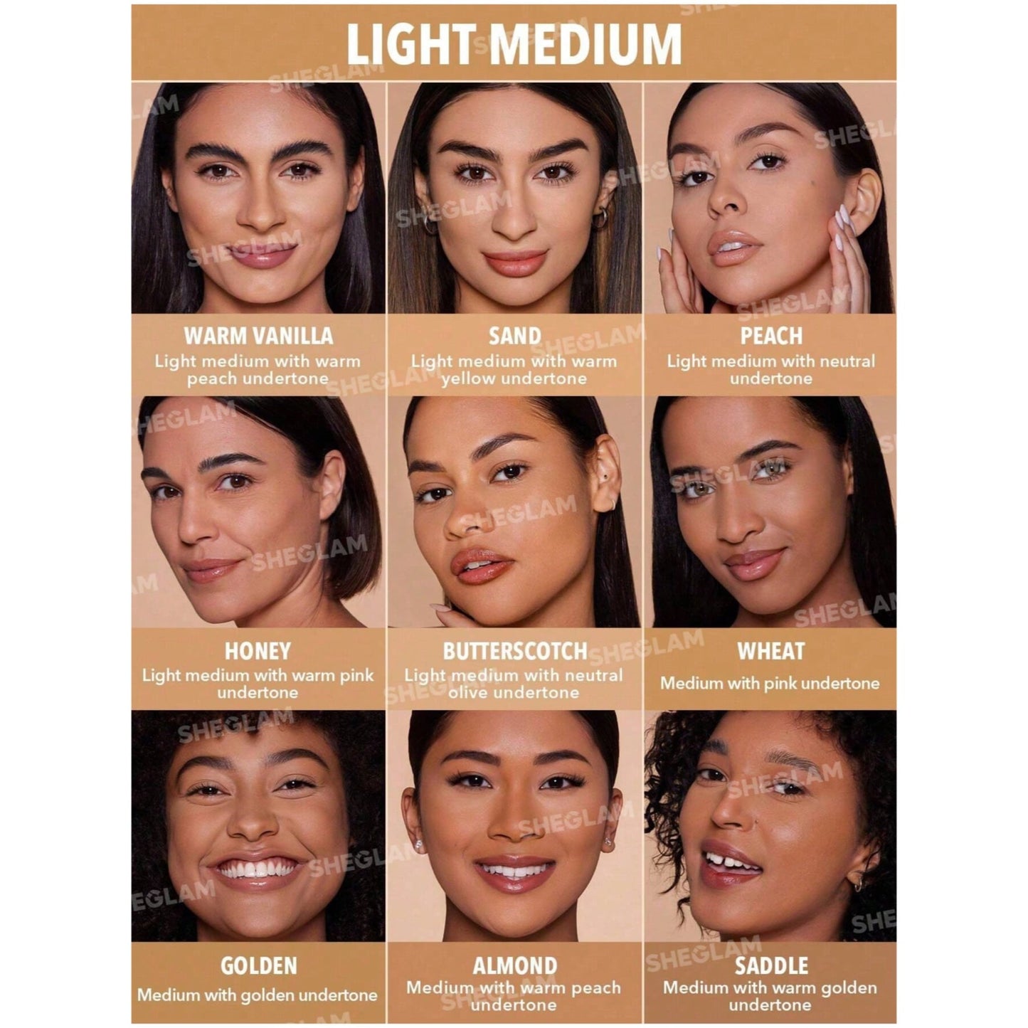 Sheglam High Coverage Powder Foundation 11g