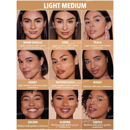 Sheglam High Coverage Powder Foundation 11g