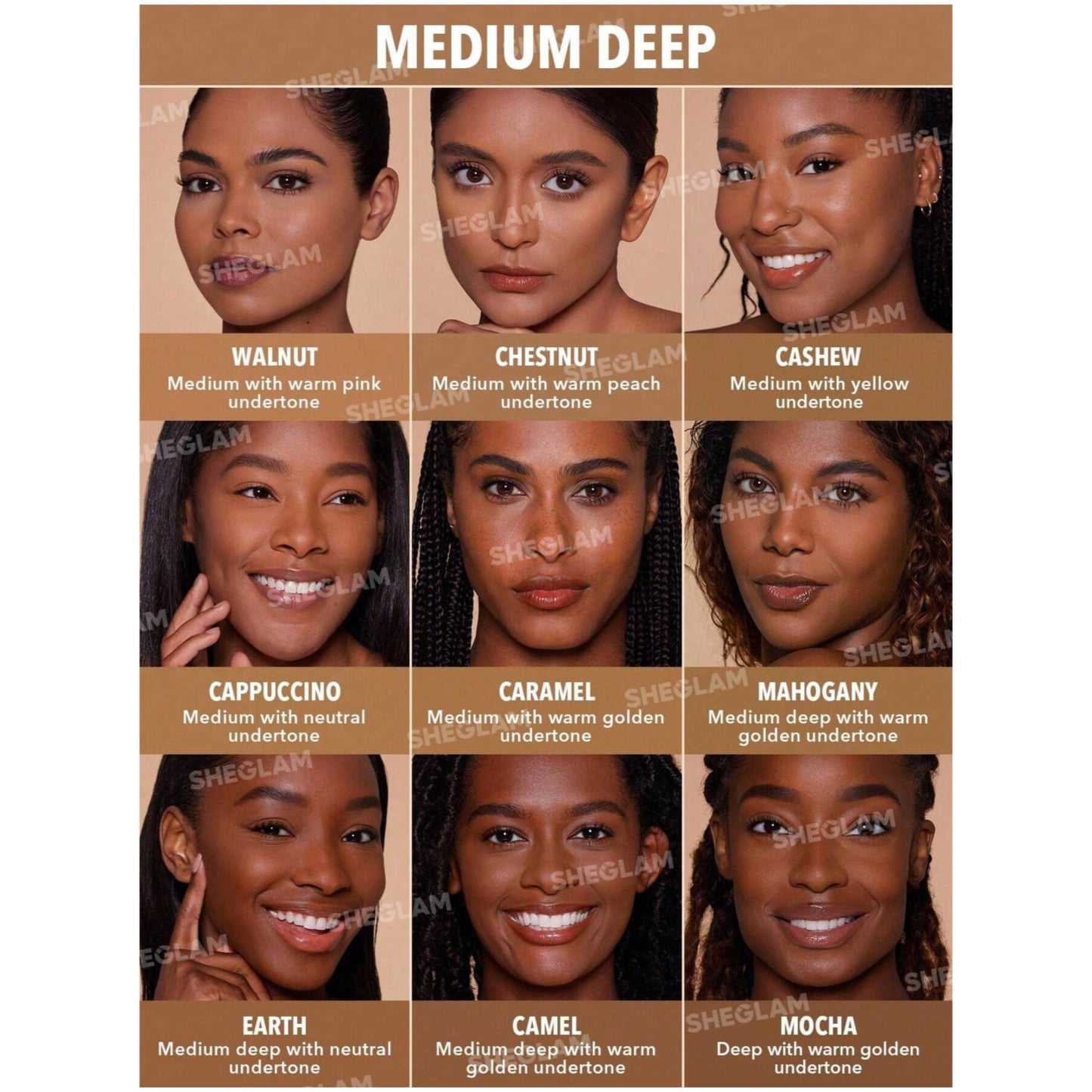 Sheglam High Coverage Powder Foundation 11g