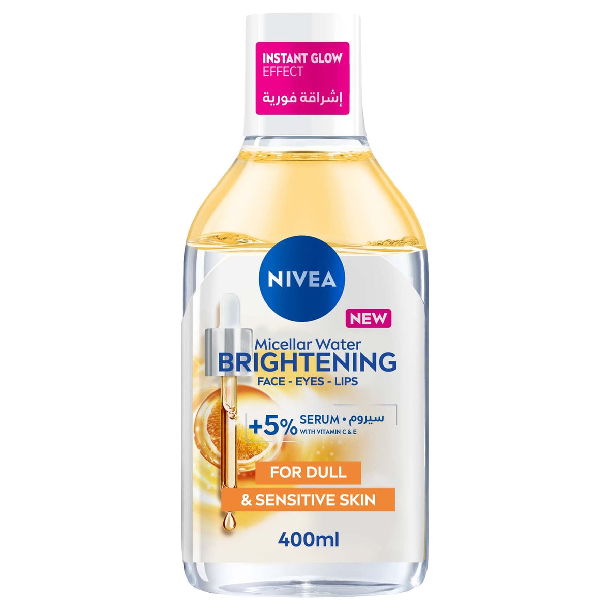 Nivea Brightening Micellar Water Cleanses and Brightens 400ml