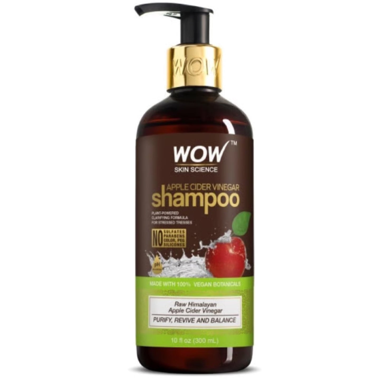 WOW Skin Science Apple Cider Vinegar Shampoo 300 ml