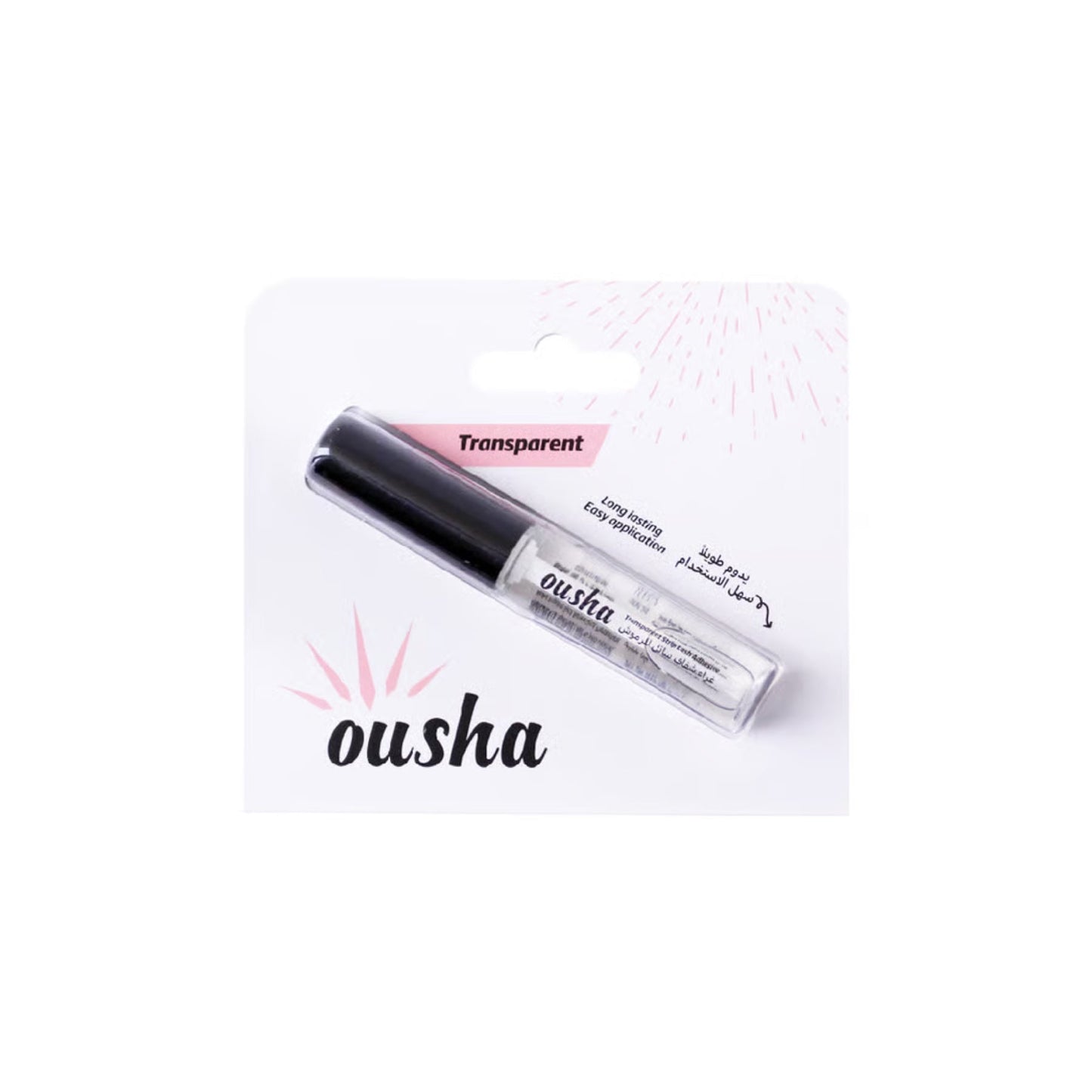 Ousha Eyelash Glue Brush - Clear