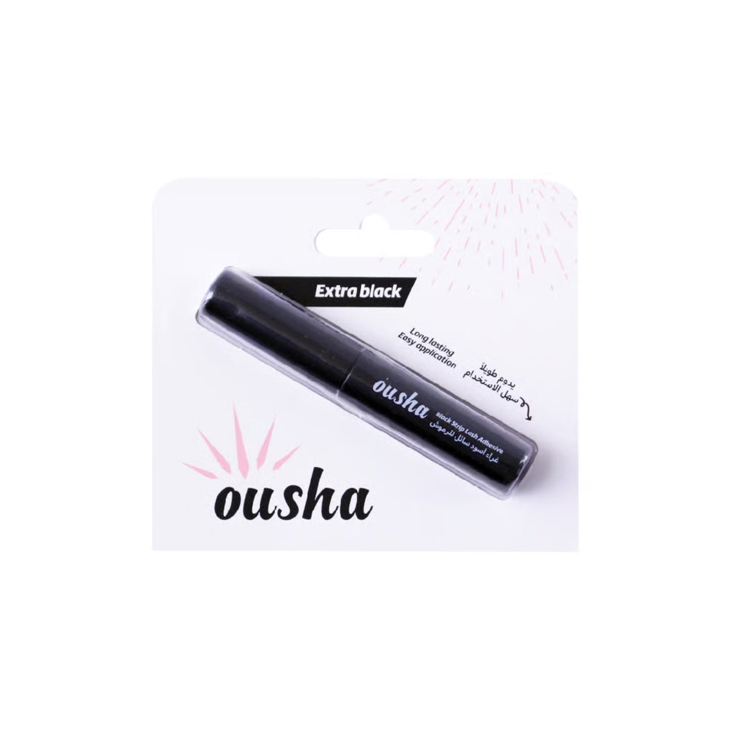 Ousha Eyelash Glue Brush # Black