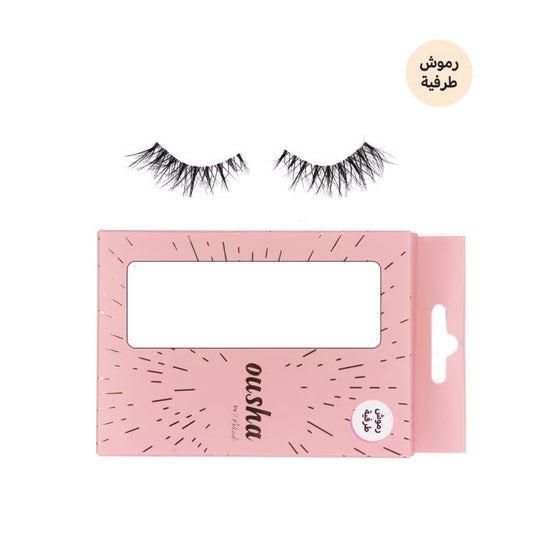 Ousha Natural Eyelashes # 19 Half