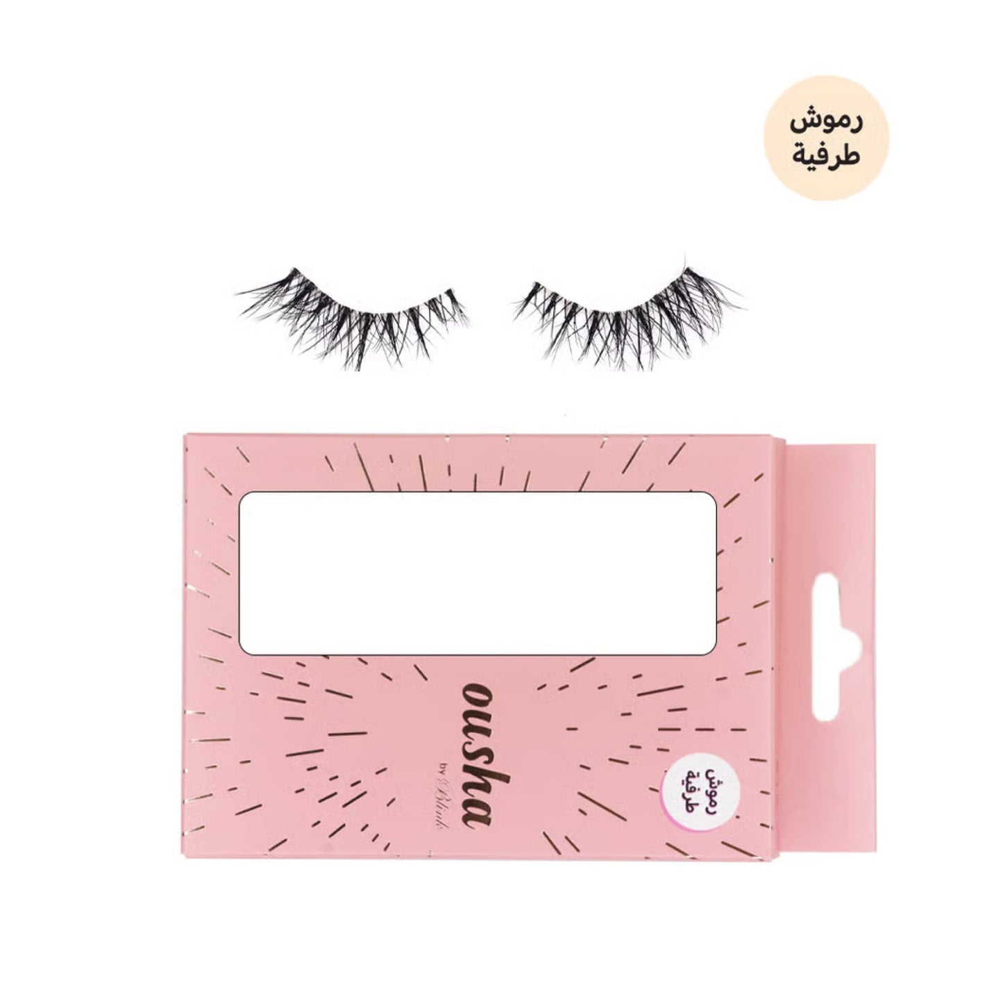 Ousha Natural Eyelashes # 19 Half