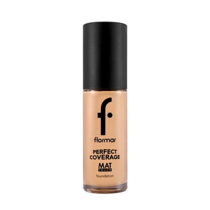 Flormar Perfect Coverage Mat Touch Liquid Foundation