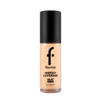 Flormar Perfect Coverage Mat Touch Liquid Foundation