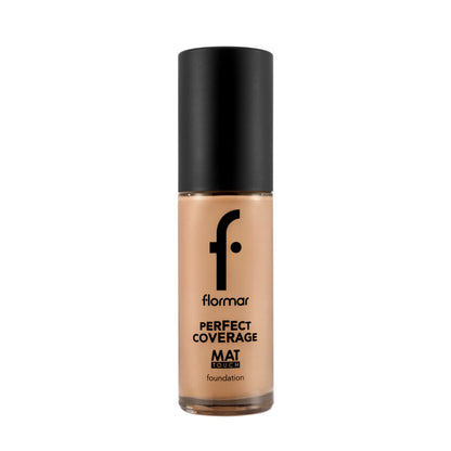 Flormar Perfect Coverage Mat Touch Liquid Foundation