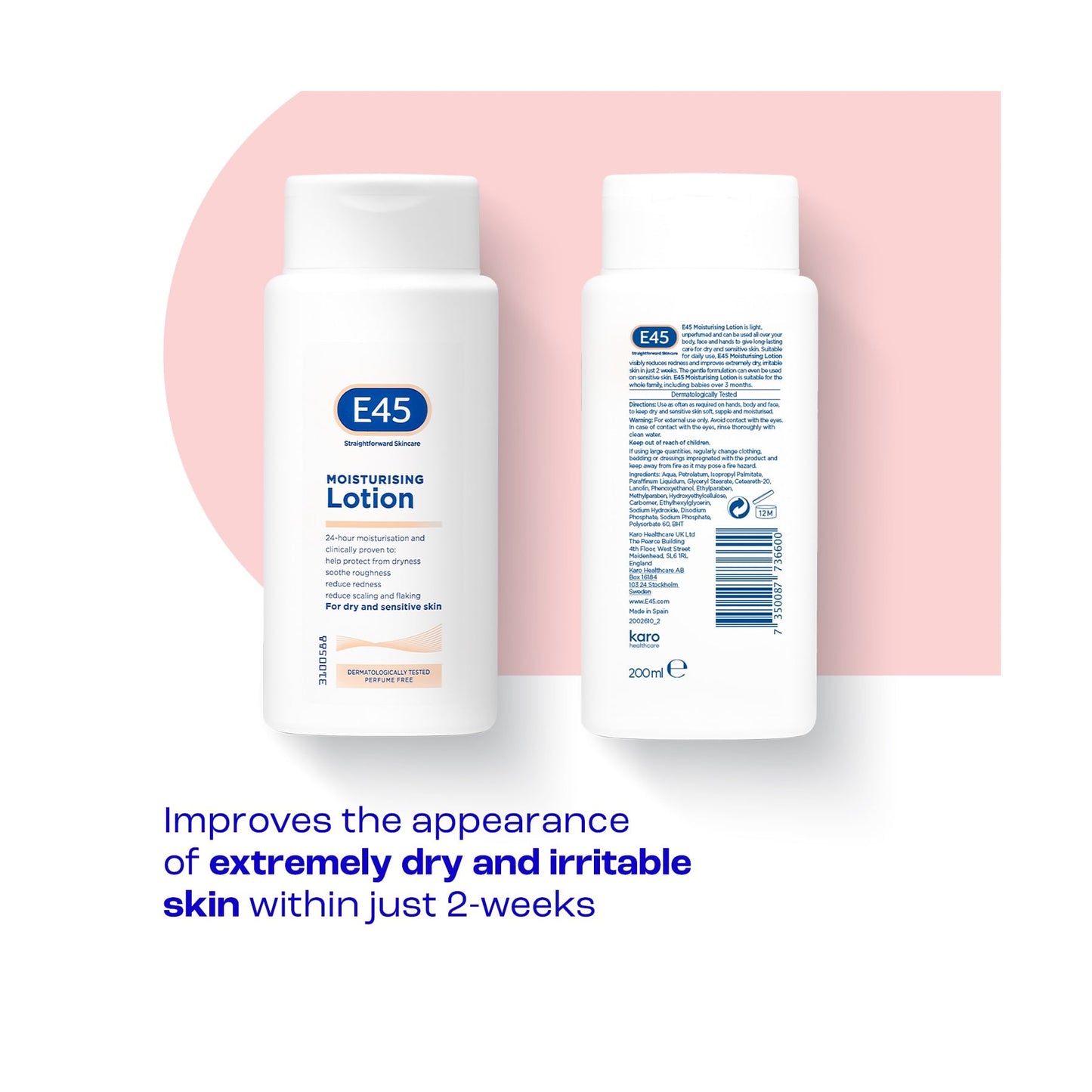لوشن مرطب للجسم E45 200 مل