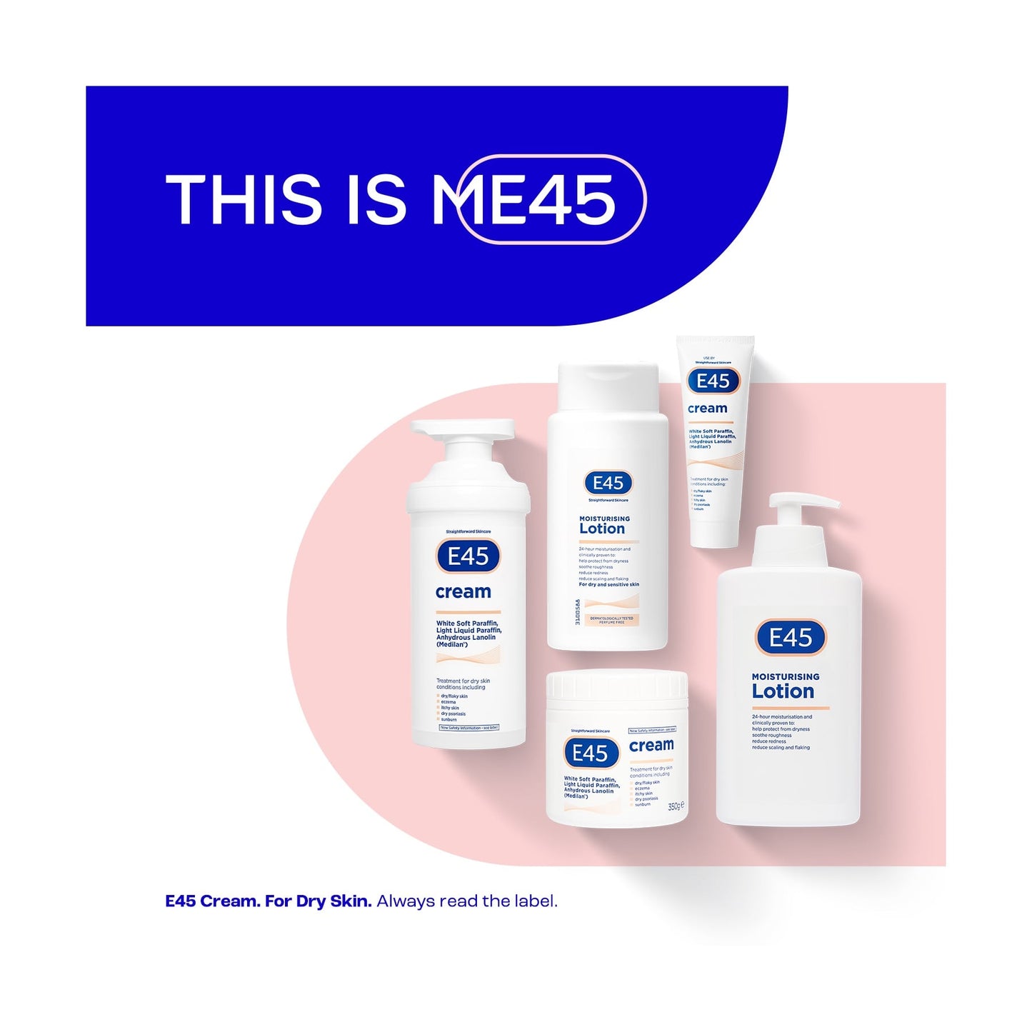 لوشن مرطب للجسم E45 200 مل