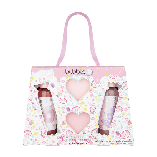 Bubble T Sweetea Mixed Bath Set with handle