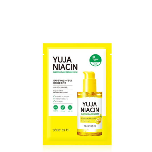 Somebymi Yuja Niacin Blemish Serum Mask