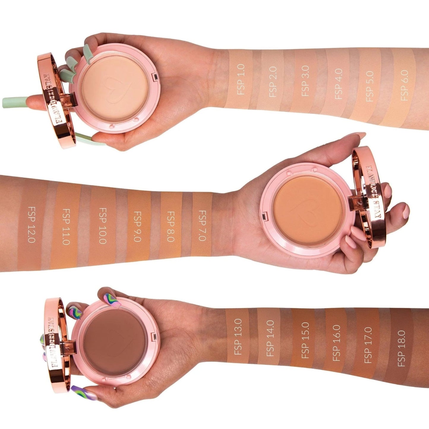 Beauty Creations Flawless Powder Foundation Fsp 7.5