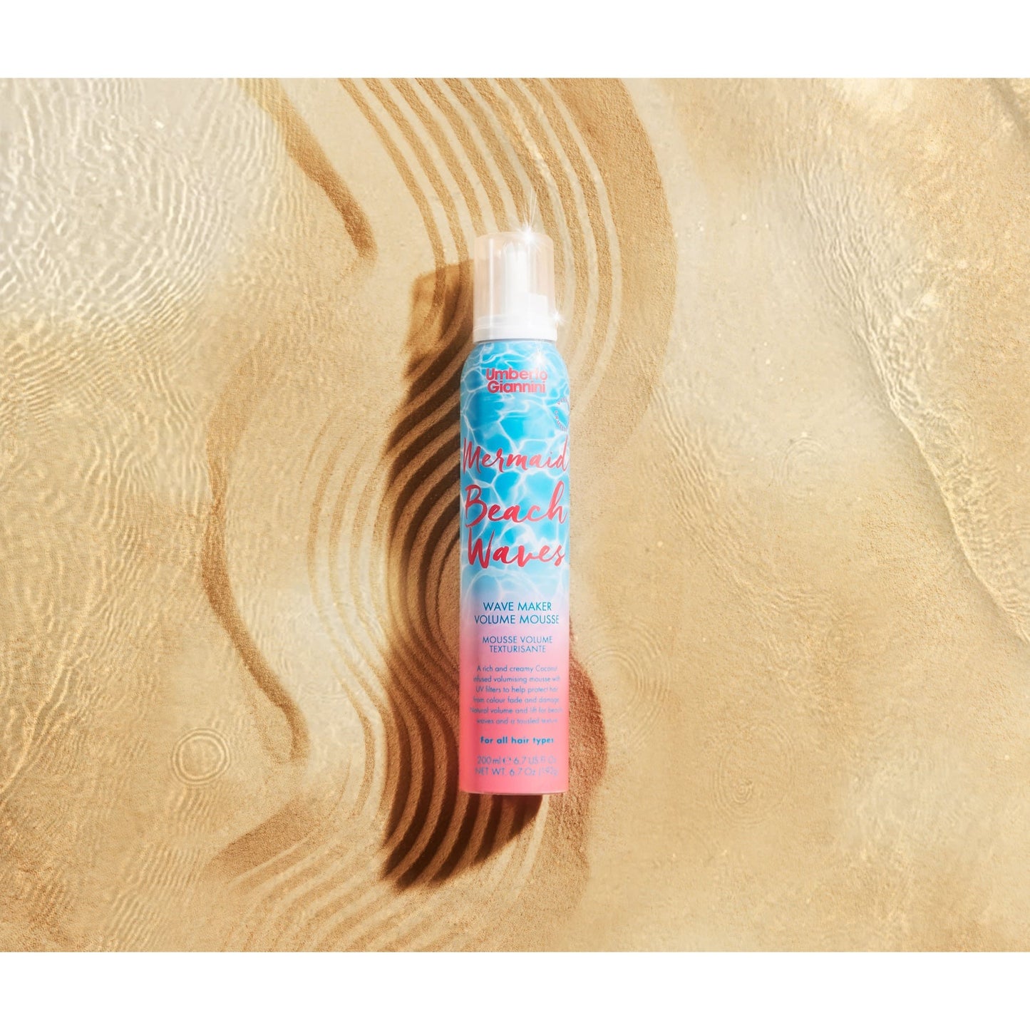 Umberto Giannini Mermaid Beach Waves Wave Maker Volume Mousse 200ml